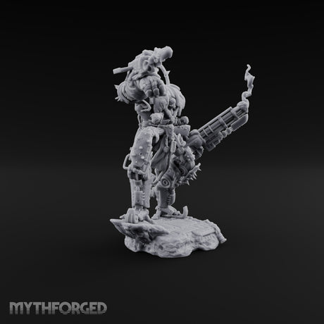 Pilot Light of Faith Warforged Mech Suit Sentinels — C · FX