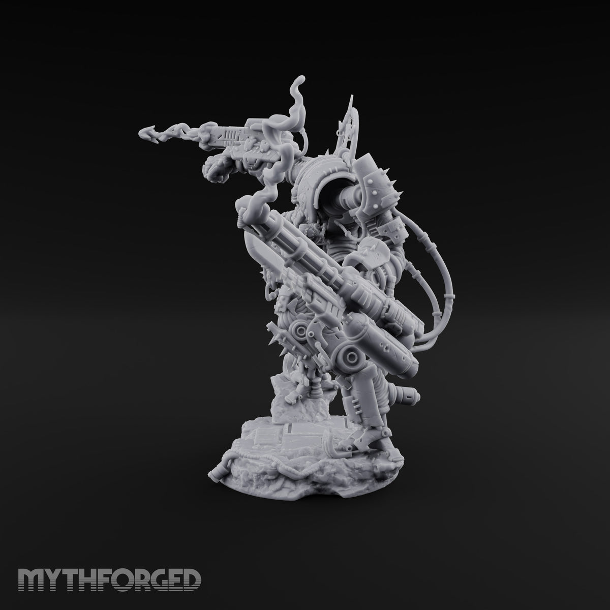Pilot Light of Faith Warforged Mech Suit Sentinel C — FX