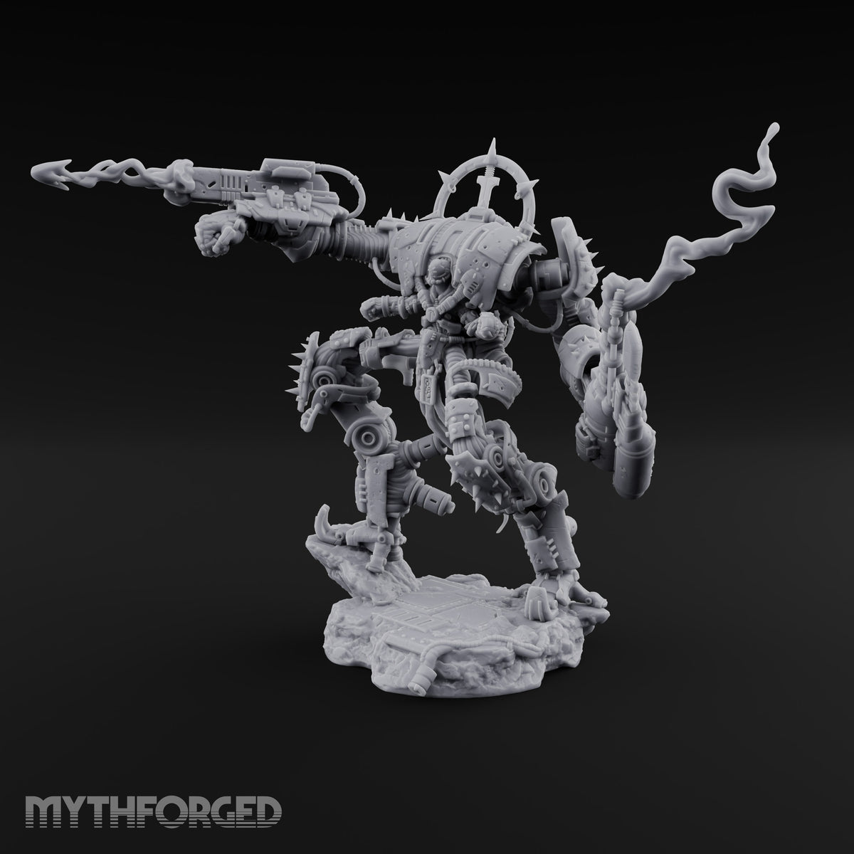 Pilot Light of Faith Warforged Mech Suit Sentinel C — FX