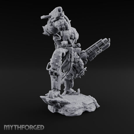 Pilot Light of Faith Warforged Mech Suit Sentinel C — No FX