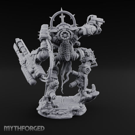 Pilot Light of Faith Warforged Mech Suit Sentinel C — No FX