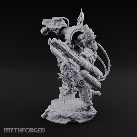 Pilot Light of Faith Warforged Mech Suit Sentinel C — No FX