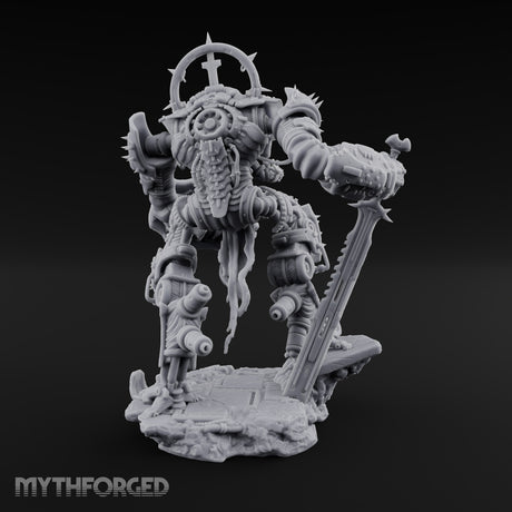 Pilot Light of Faith Warforged Mech Suit Sentinel D