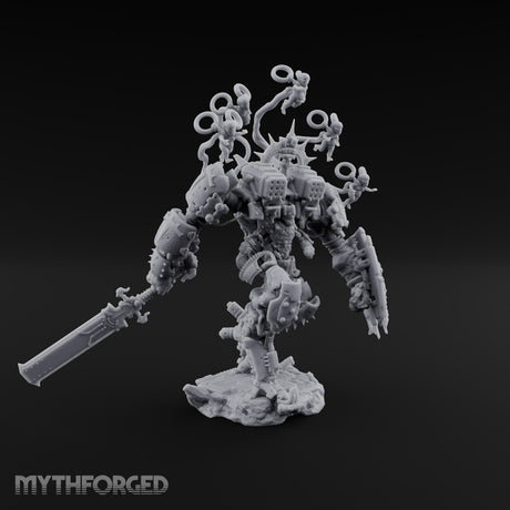 Pilot Light of Faith Warforged Mech Suit Sentinel E
