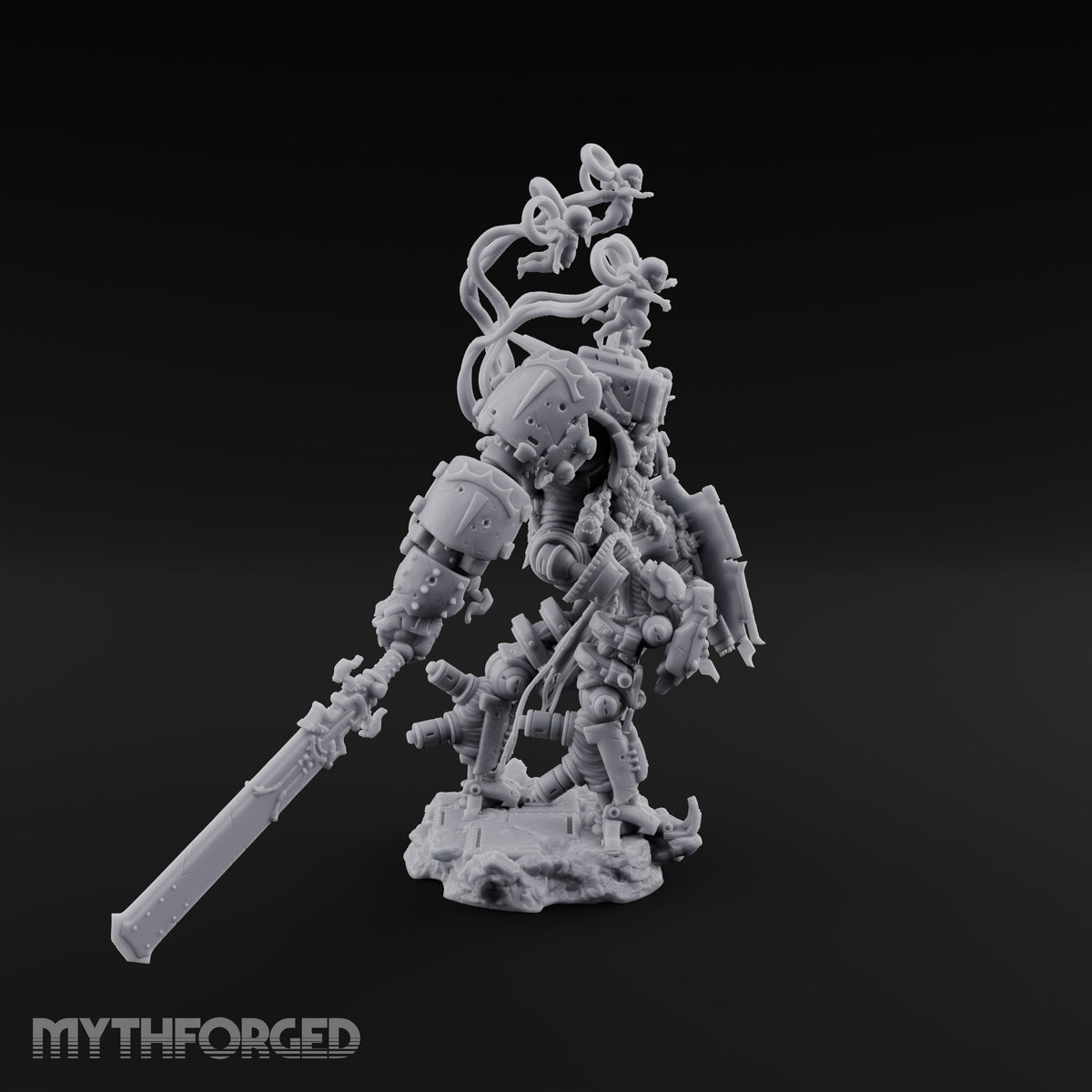 Pilot Light of Faith Warforged Mech Suit Sentinel E