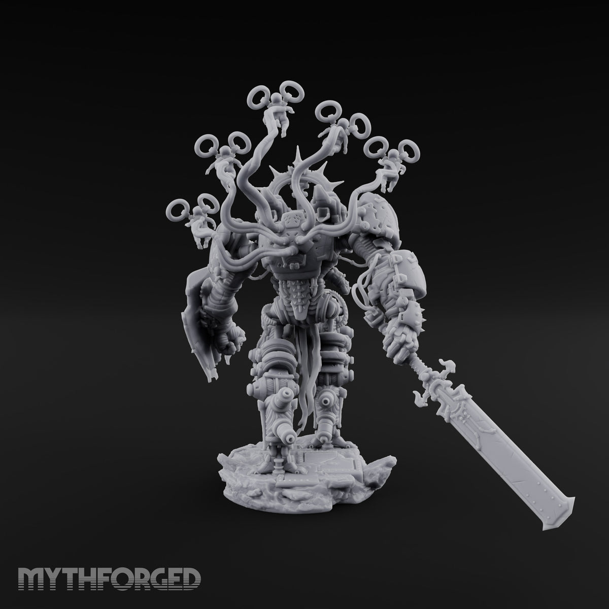 Pilot Light of Faith Warforged Mech Suit Sentinel E