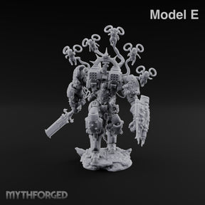 Pilot Light of Faith Warforged Mech Suit Sentinel E
