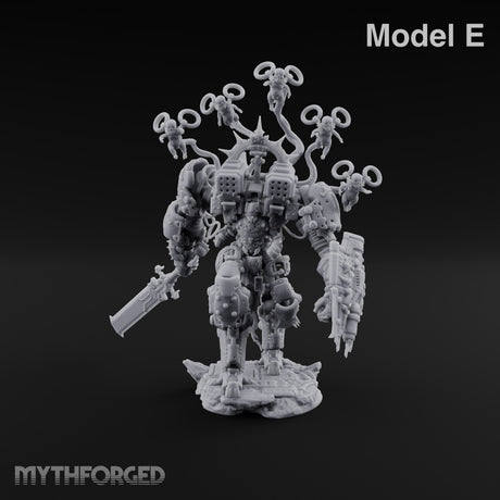Pilot Light of Faith Warforged Mech Suit Sentinel E