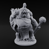 Snack Hauling Ogre Brute Miniature for Dungeons and Dragons, Pathfinder or other TTRPGs
