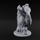 Snack Hauling Ogre Brute Miniature for Dungeons and Dragons, Pathfinder or other TTRPGs