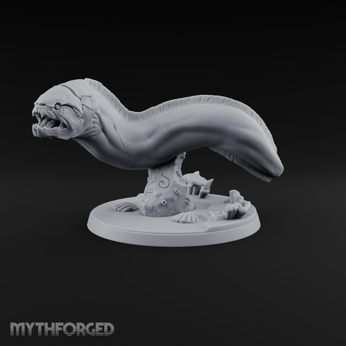 The Reef Has Drawn Blood Giant Sea Eel C