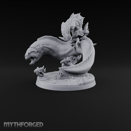 The Undertow Goes to War Kuo-toa Giant Moray Eel Rider A — Bare-headed