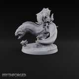 The Undertow Goes to War Kuo-toa Giant Moray Eel Rider A — Helmeted