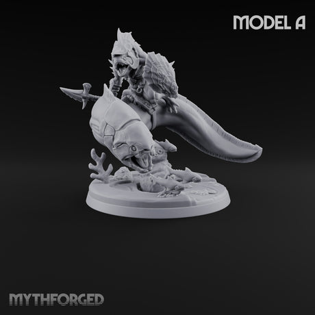 The Undertow Goes to War Kuo-toa Giant Moray Eel Riders — A · Helmeted