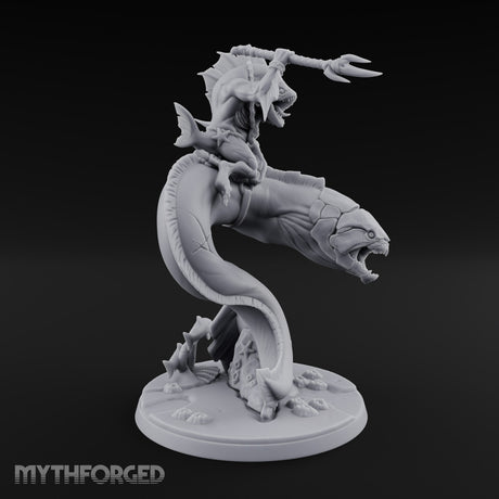 The Undertow Goes to War Kuo-toa Giant Moray Eel Rider B — Bare-headed