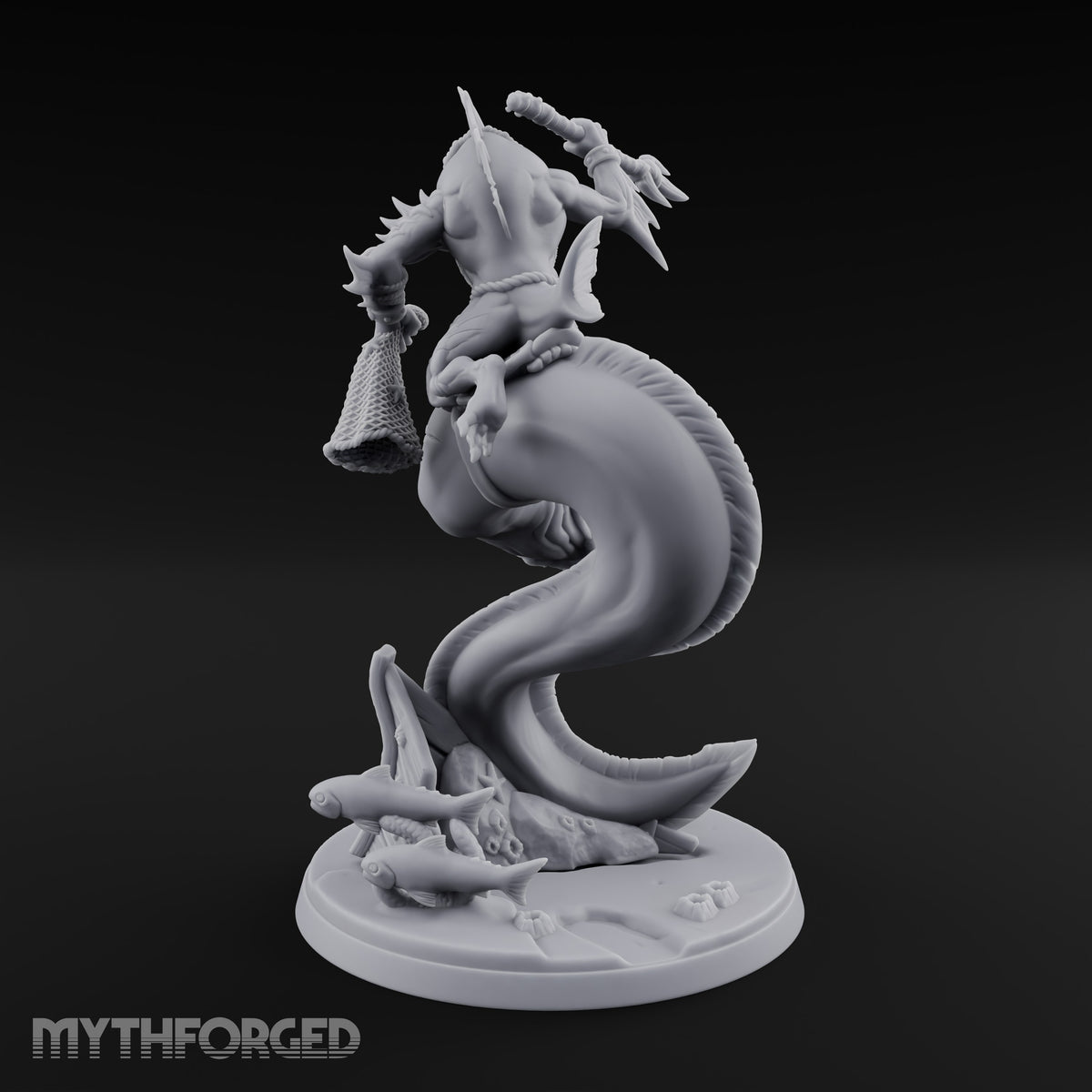 The Undertow Goes to War Kuo-toa Giant Moray Eel Rider B — Bare-headed