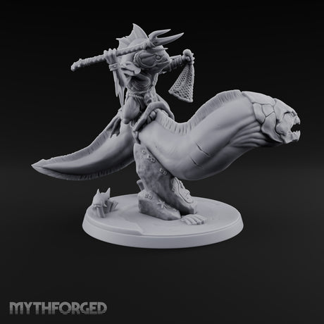 The Undertow Goes to War Kuo-toa Giant Moray Eel Rider C — Bare-headed