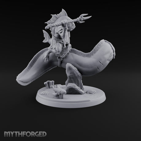The Undertow Goes to War Kuo-toa Giant Moray Eel Rider C — Bare-headed