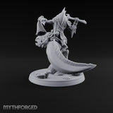 The Undertow Goes to War Kuo-toa Giant Moray Eel Rider C — Bare-headed