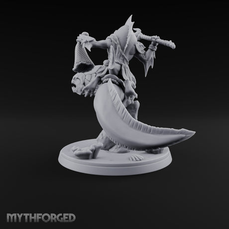 The Undertow Goes to War Kuo-toa Giant Moray Eel Rider C — Bare-headed