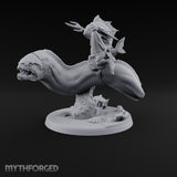 The Undertow Goes to War Kuo-toa Giant Moray Eel Rider C — Bare-headed
