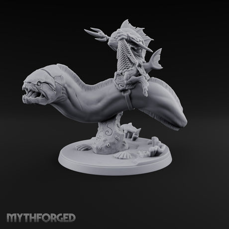 The Undertow Goes to War Kuo-toa Giant Moray Eel Rider C — Bare-headed