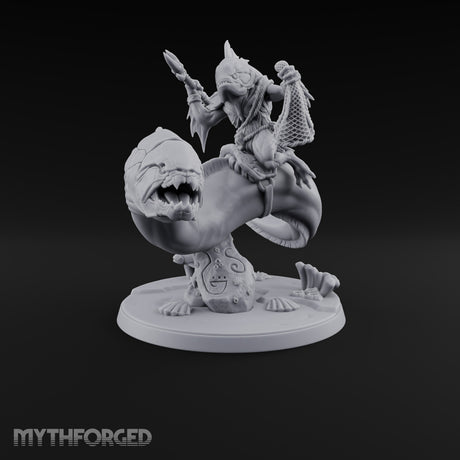 The Undertow Goes to War Kuo-toa Giant Moray Eel Rider C — Bare-headed