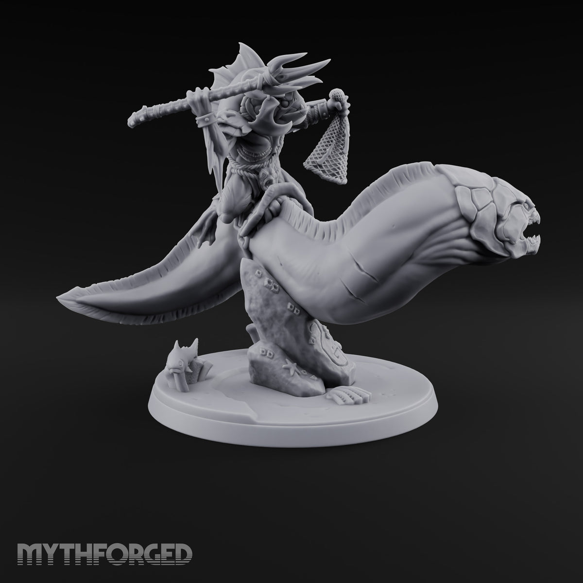 The Undertow Goes to War Kuo-toa Giant Moray Eel Riders — C · Helmeted