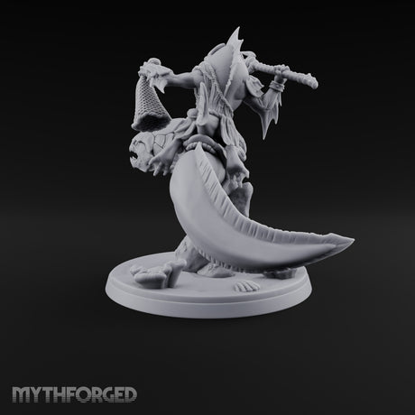 The Undertow Goes to War Kuo-toa Giant Moray Eel Rider C — Helmeted