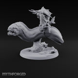 The Undertow Goes to War Kuo-toa Giant Moray Eel Rider C — Helmeted