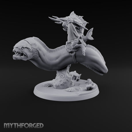 The Undertow Goes to War Kuo-toa Giant Moray Eel Rider C — Helmeted