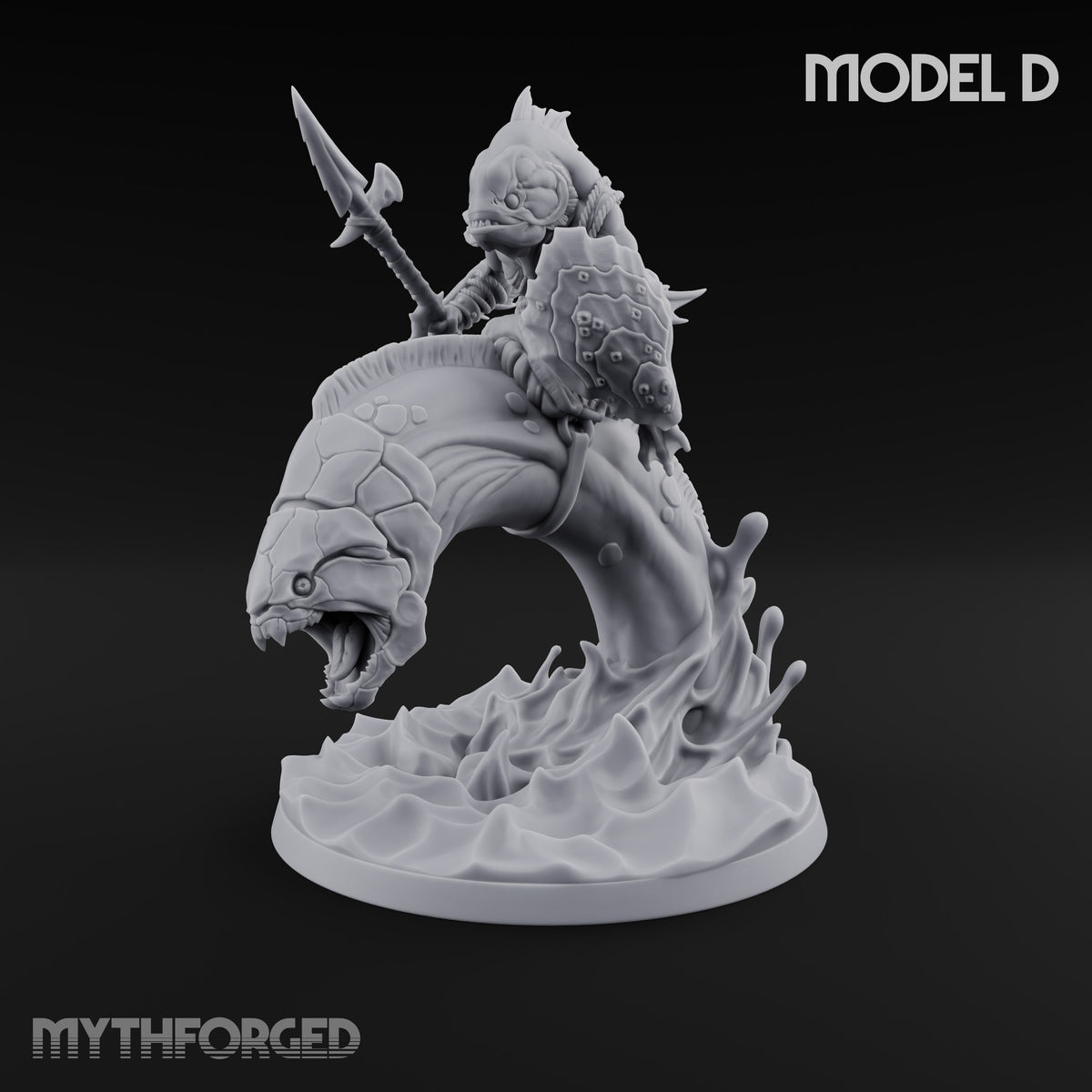 The Undertow Goes to War Kuo-toa Giant Moray Eel Riders — D · Bare-headed