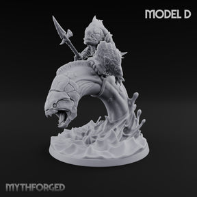 The Undertow Goes to War Kuo-toa Giant Moray Eel Rider D — Bare-headed