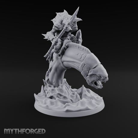 The Undertow Goes to War Kuo-toa Giant Moray Eel Rider D — Helmeted