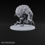 Itching for a Host Giant Flea with Pincer Claws and Bristled Abdomen