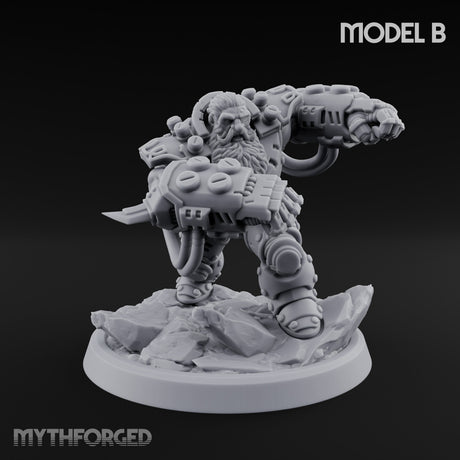 Armour Clad Brawling Dwarf Breaker B gallery 1