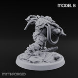 Armour Clad Brawling Dwarf Breaker B Miniature for Dungeons and Dragons, Pathfinder or other TTRPGs
