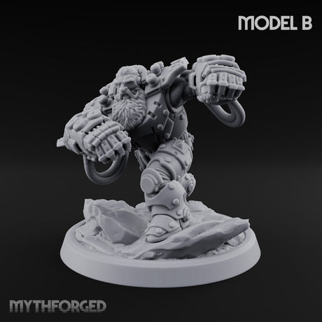 Armour Clad Brawling Dwarf Breaker B gallery 8