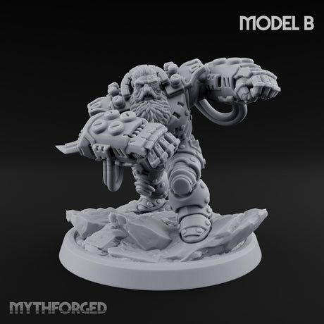 Armour Clad Brawling Dwarf Breaker B gallery 9