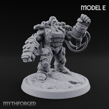 Armour Clad Brawling Dwarf Breaker E gallery 2