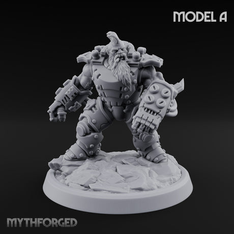 Armour Clad Brawling Dwarf Breakers — A