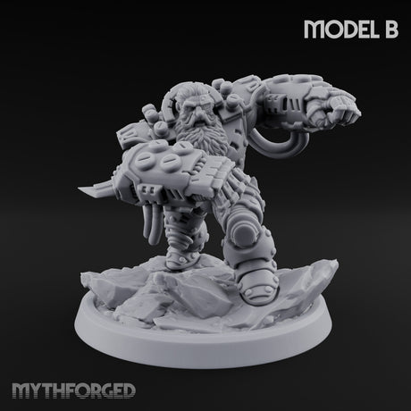 Armour Clad Brawling Dwarf Breakers — B