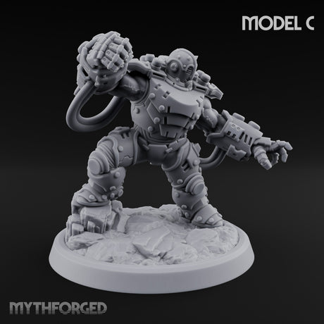 Armour Clad Brawling Dwarf Breakers — C