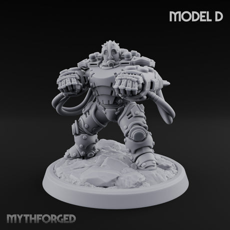Armour Clad Brawling Dwarf Breakers — D