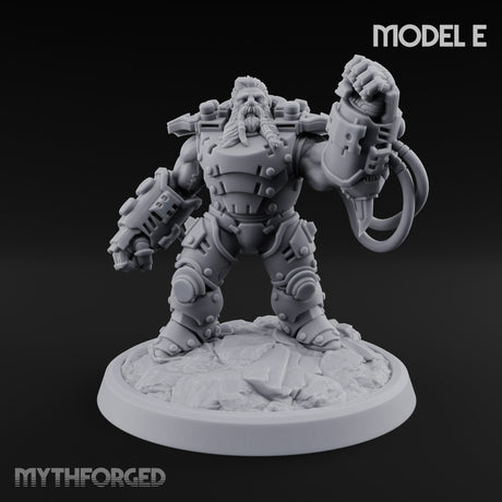Armour Clad Brawling Dwarf Breakers — E