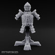 Suited Up, Nobody Home Ornate Armour Display Stand
