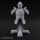 Suited Up, Nobody Home Ornate Armour Display Stand