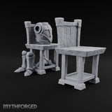 Open for Fittings Wooden Armourer Workbenches
