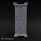 Gauntlets Left Out to Dry Wooden Armour Merchant Shelf
