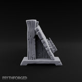 Boss Up, Buyer Beware Wooden Shield Display Rack — Empty